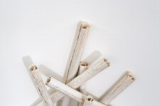 This contemporary sculptural ceramic wall composition is by Paula Murray. Image 8