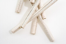 This contemporary sculptural ceramic wall composition is by Paula Murray. Image 5