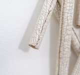 This contemporary sculptural ceramic wall composition is by Paula Murray. Image 8