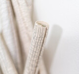 This contemporary sculptural ceramic wall composition is by Paula Murray. Image 10