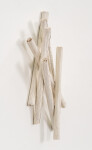 This contemporary sculptural ceramic wall composition is by Paula Murray. Image 3