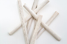 This contemporary sculptural ceramic wall composition is by Paula Murray. Image 6