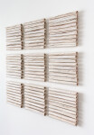 This contemporary white porcelain wall sculpture is by Paula Murray. Image 3