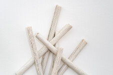 This contemporary sculptural ceramic wall composition is by Paula Murray. Image 7