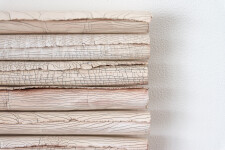 This contemporary white porcelain wall sculpture is by Paula Murray. Image 8