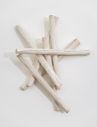 This contemporary sculptural ceramic wall composition is by Paula Murray.