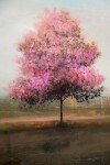 This contemporary landscape painting of a tree was created by a Canadian artist. Image 2