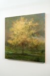 This contemporary landscape painting of a tree was created by a Canadian artist. Image 2