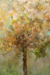 This contemporary landscape painting of a tree was created by a Canadian artist. Image 10