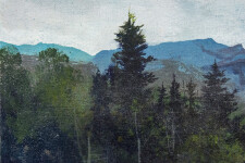 The iconic presence of a Mountie in red serge on a ghostly white horse is set against the epic backdrop of a mountain landscape. Image 6