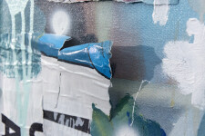 The theater of high fashion is captured in this imaginative mixed media painting by Canadian artist Peter Hoffer. Image 11