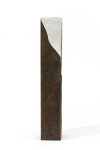 This compelling minimalist sculpture by Quebec’s Philippe Pallafray is hand forged in stainless steel. Image 3