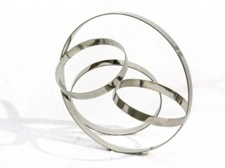 Four Ring Polished Stainless Steel Temps Zero