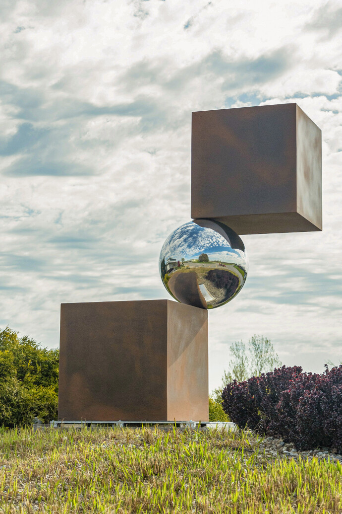 This piece is numbered in an edition of 10.