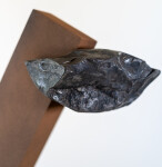 This contemporary indoor metal sculpture was hand forged by Philippe Pallafray. Image 6