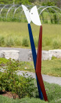 In this engaging abstract sculpture by Robert Clarke-Ellis two figures appear to dance together. Image 5