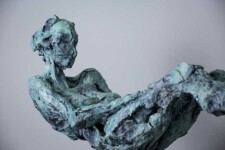 This dramatic piece by Canadian artist Richard Tosczak captures a moment in time—a human figure in repose appears to be struggling to sit up… Image 3