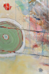 This contemporary acrylic painting of a moon is by Rick Rivet. Image 10