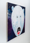 This contemporary painting of a polar bear is by the Metis artist Rick Rivet. Image 3