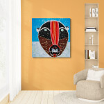 This contemporary painting of a cougar is by the Metis artist Rick Rivet. Image 14