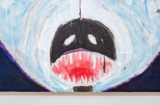 This contemporary painting of a polar bear is by the Metis artist Rick Rivet. Image 6