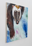 This contemporary acrylic painting of a northern animal is by Rick Rivet. Image 3