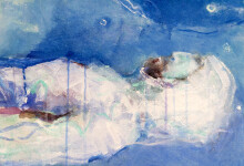 The haunting images of a doomed 19th-century Arctic exploration are the powerful theme behind this series of abstract paintings by Rick Rive… Image 5