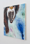This contemporary acrylic painting of a northern animal is by Rick Rivet. Image 4