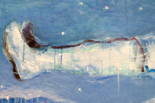 The haunting images of a doomed 19th-century Arctic exploration are the powerful theme behind this series of abstract paintings by Rick Rive… Image 6