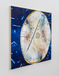 This contemporary acrylic painting of a moon is by Rick Rivet. Image 3