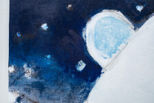 This contemporary painting of a polar bear is by the Metis artist Rick Rivet. Image 9