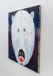 This contemporary painting of a polar bear is by the Metis artist Rick Rivet. Image 4