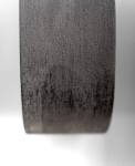 This contemporary wall sculpture by Rod Mireau is made of black wood and resin. Image 10