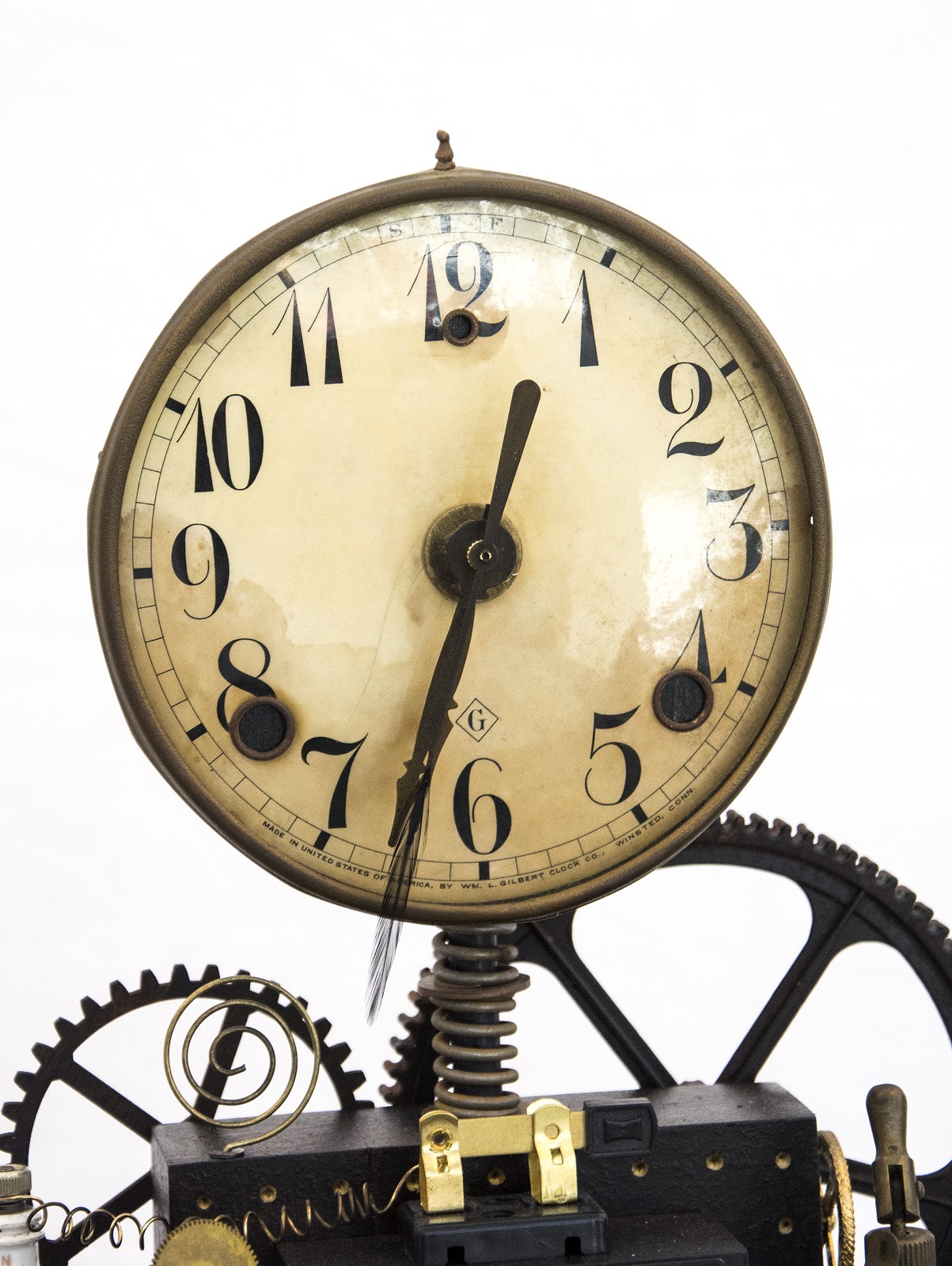 Clock on Wheels (6384) by Roger Wood » Oeno Gallery