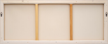 This large contemporary abstract acrylic painting is inspired by nature. Image 10