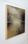 This contemporary painting—an abstract landscape is by Canadian artist Sasha Rogers. Image 3