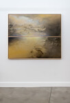 This contemporary painting—an abstract landscape is by Canadian artist Sasha Rogers. Image 2