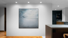 This contemporary abstract landscape painting is by Sasha Rogers. Image 12