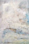 The line between sky and shore blur in this beautiful abstract landscape by Canadian painter Sharon Kelly. Image 5