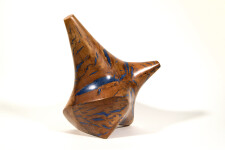 Shayne Dark has elevated the natural beauty of applewood burls by creating unique contemporary sculptures. Image 12