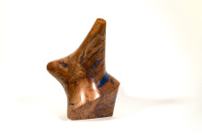 Shayne Dark has elevated the natural beauty of applewood burls by creating unique contemporary sculptures. Image 3