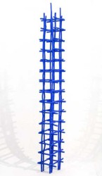 Gridlock Series Blue Column