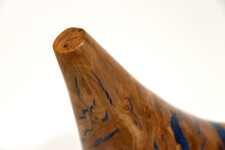 Shayne Dark has elevated the natural beauty of applewood burls by creating unique contemporary sculptures. Image 7