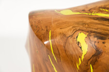 Shayne Dark has elevated the natural beauty of applewood burls by creating unique contemporary sculptures. Image 7