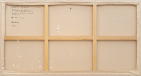 This contemporary mixed media composition was influenced by cubism. Image 11