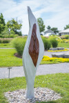 Elegant curves create an imposing sculpture in this new work by Quebec artist Stéphane Langlois. Image 4