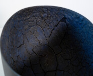 This contemporary ceramic black bowl that features an infinity loop is by Steven Heinemann. Image 8