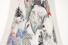 This sculptural wall-mounted vessel is by Steven Heinemann. Image 12