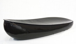 In a stunning glossy black, master ceramicist Steven Heinemann has created this unique handcrafted sculpture. Image 8
