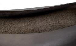 This contemporary ceramic black bowl is by Steven Heinemann. Image 10